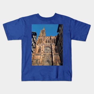 Notre Dame de Strasbourg Kids T-Shirt